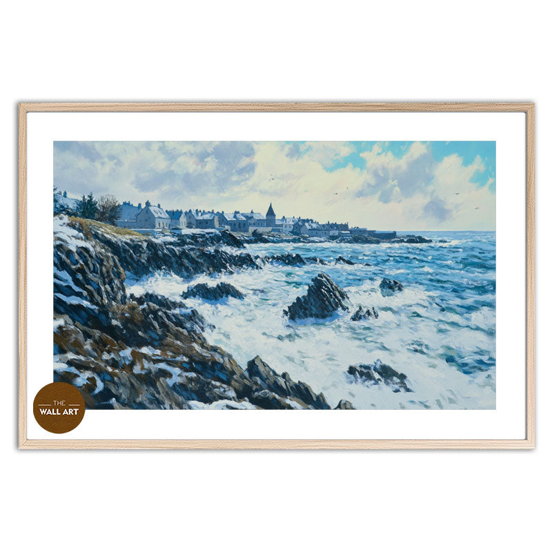 SNOWY BEACH I