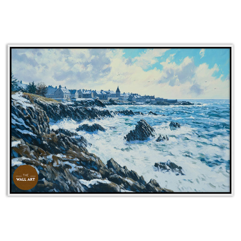 SNOWY BEACH I