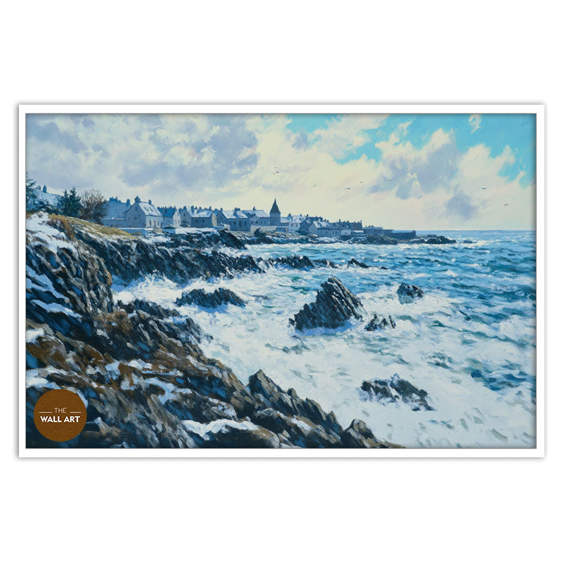SNOWY BEACH I