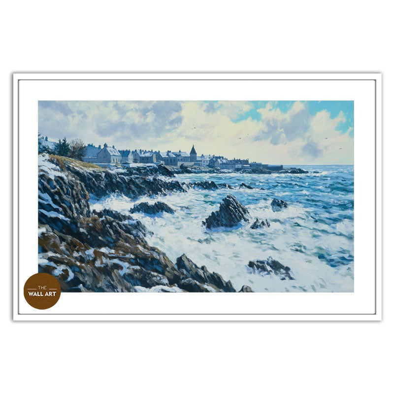 SNOWY BEACH I