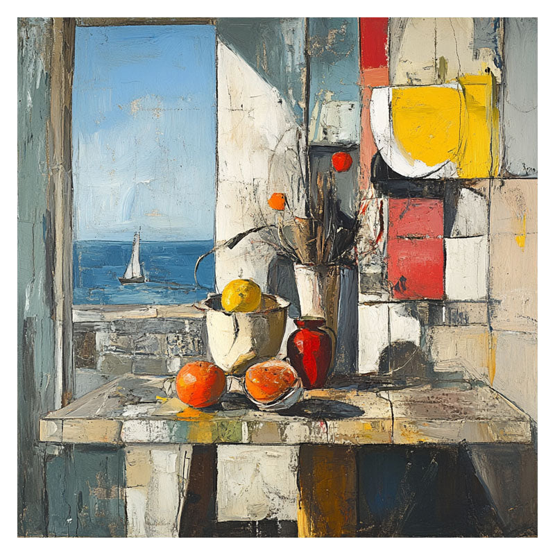STILL LIFE NEAR WINDOW