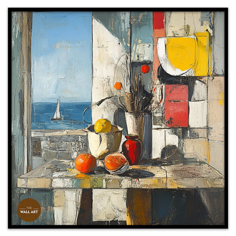 STILL LIFE NEAR WINDOW