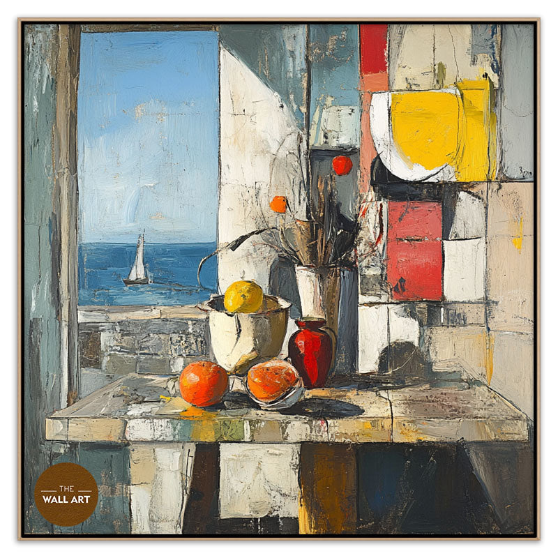 STILL LIFE NEAR WINDOW