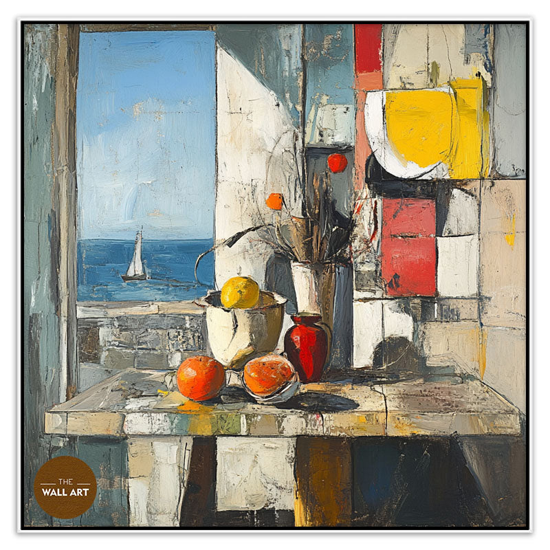 STILL LIFE NEAR WINDOW