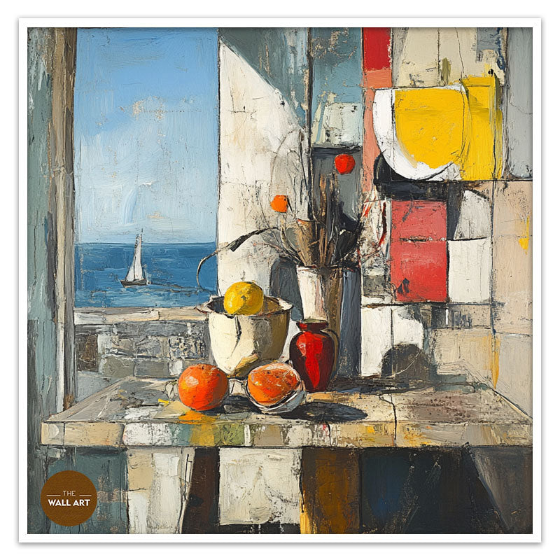 STILL LIFE NEAR WINDOW