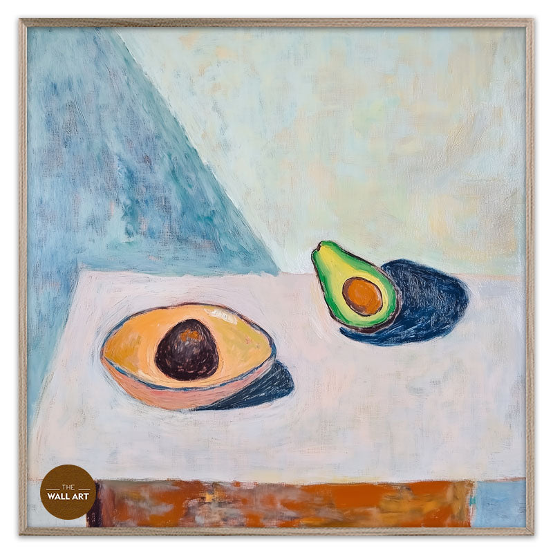STILL LIFE OF AVOCADO