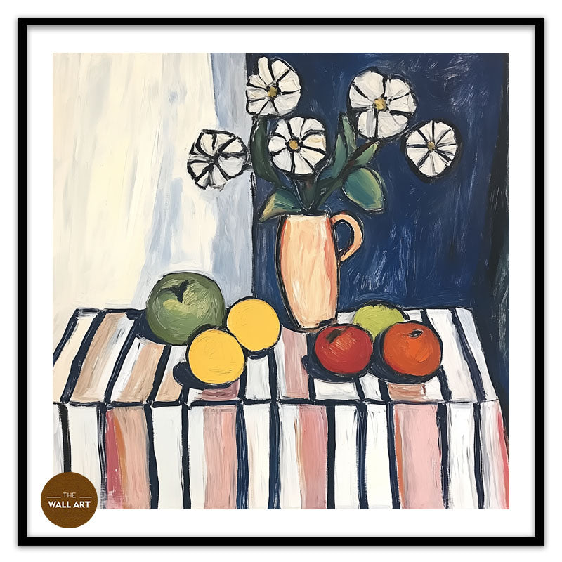 STILL LIFE OF FRUIT AND FLOWERS