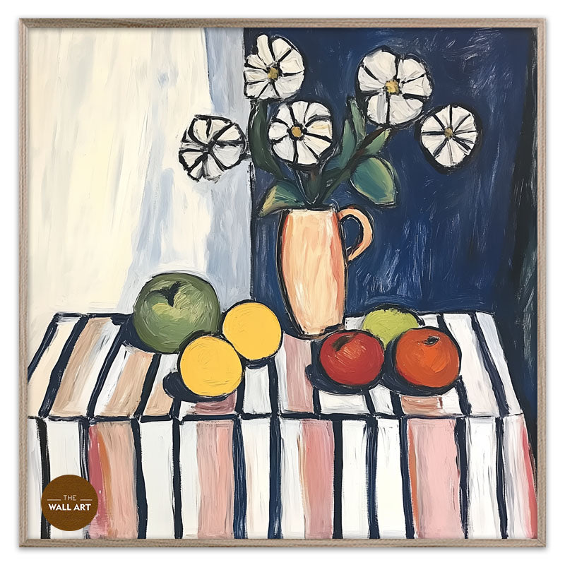 STILL LIFE OF FRUIT AND FLOWERS
