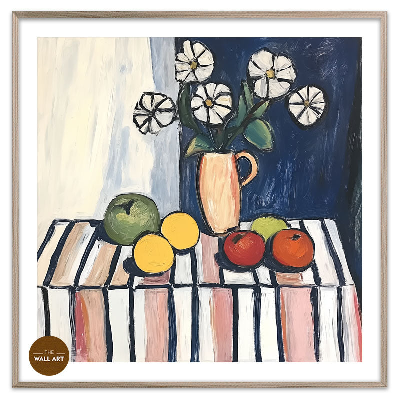 STILL LIFE OF FRUIT AND FLOWERS