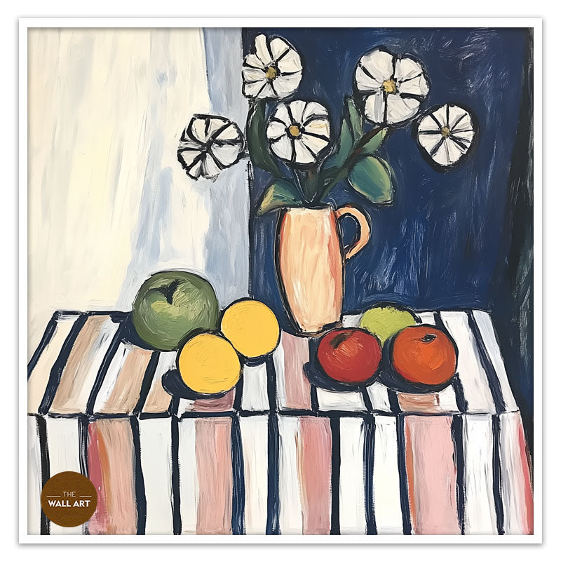 STILL LIFE OF FRUIT AND FLOWERS