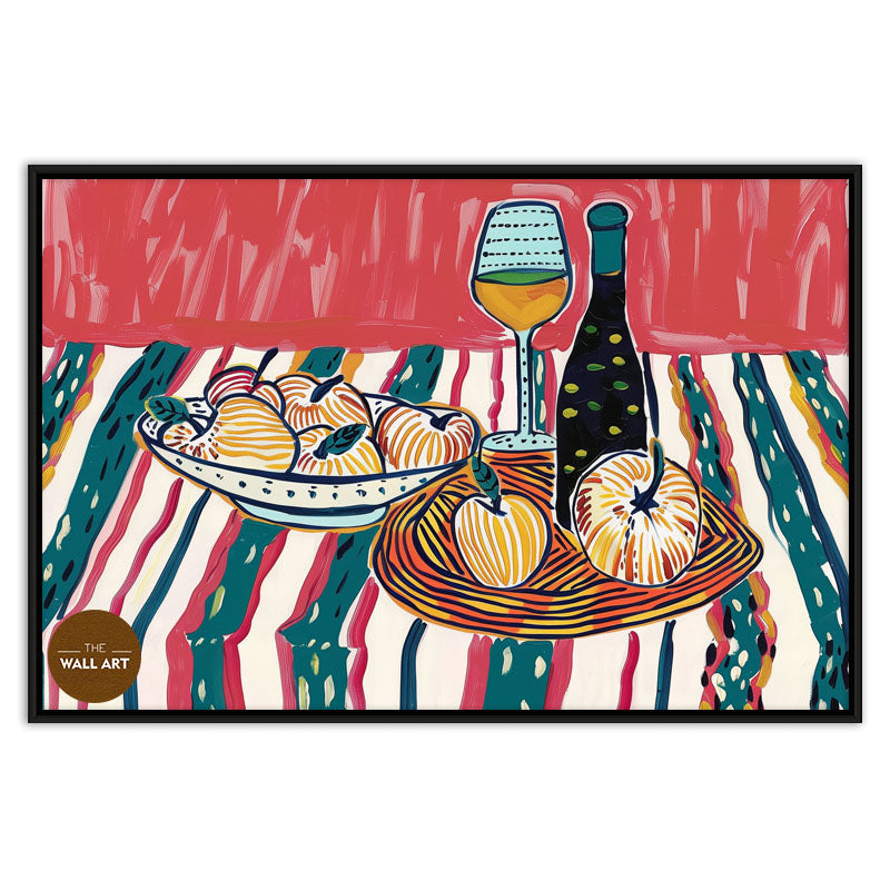 STILL LIFE OF FRUIT AND WINE II