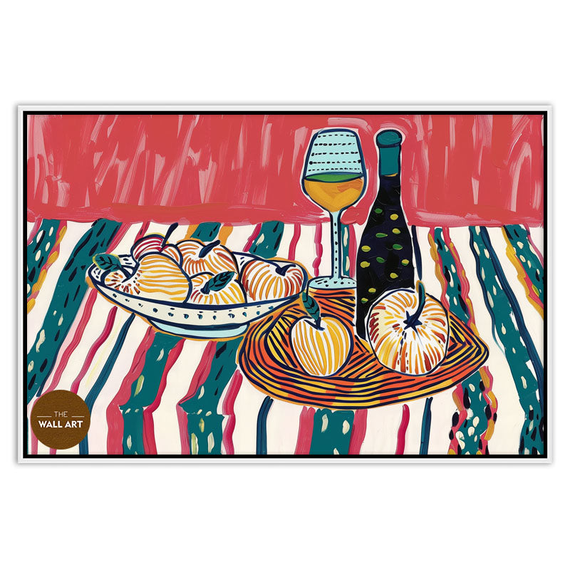 STILL LIFE OF FRUIT AND WINE II