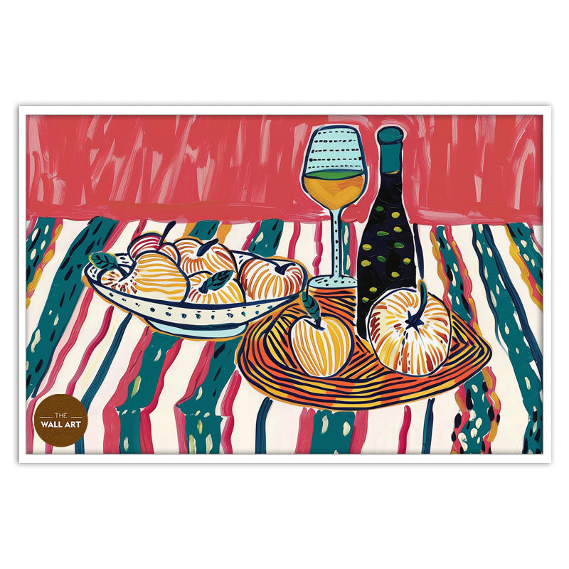 STILL LIFE OF FRUIT AND WINE II