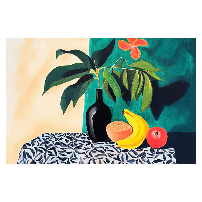 STILL LIFE OF FRUITS AND VASE