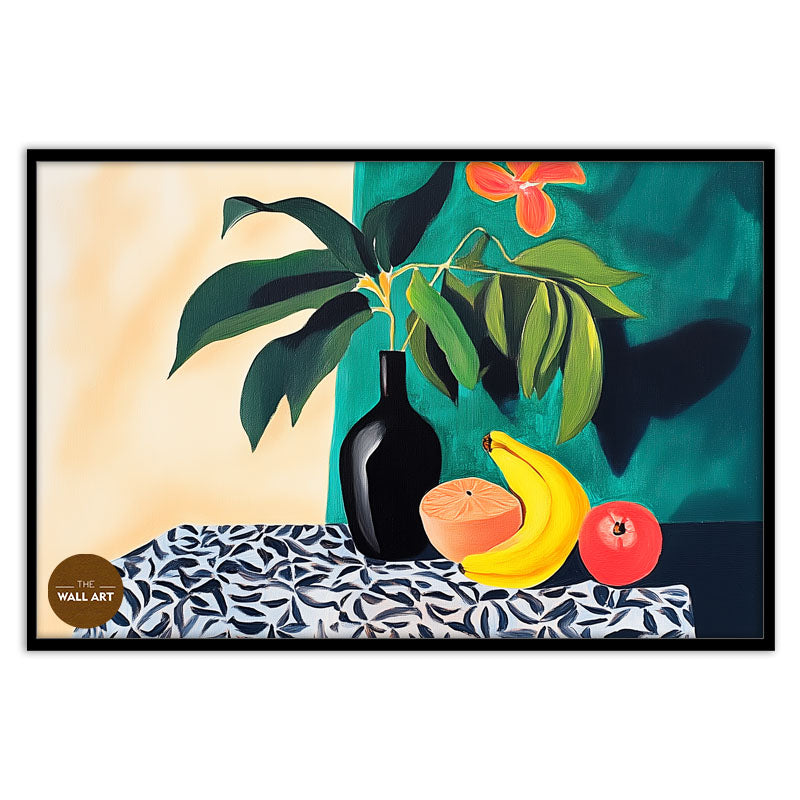 STILL LIFE OF FRUITS AND VASE
