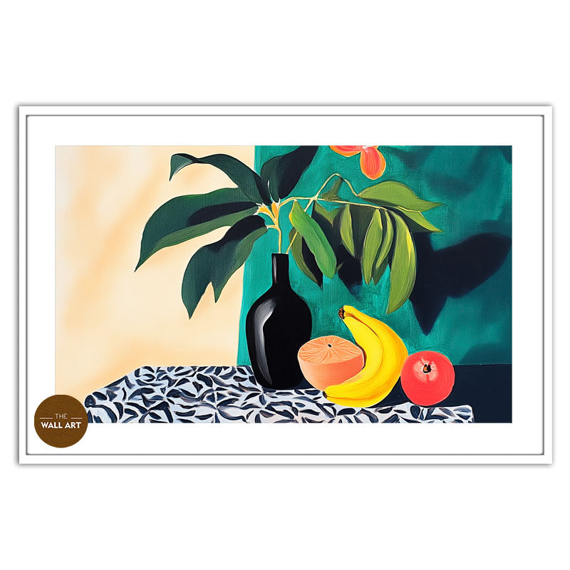 STILL LIFE OF FRUITS AND VASE