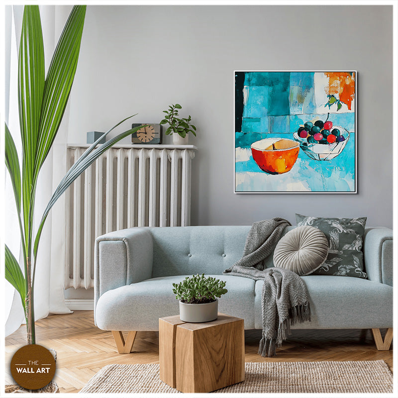 STILL LIFE OF GRAPE BOWL