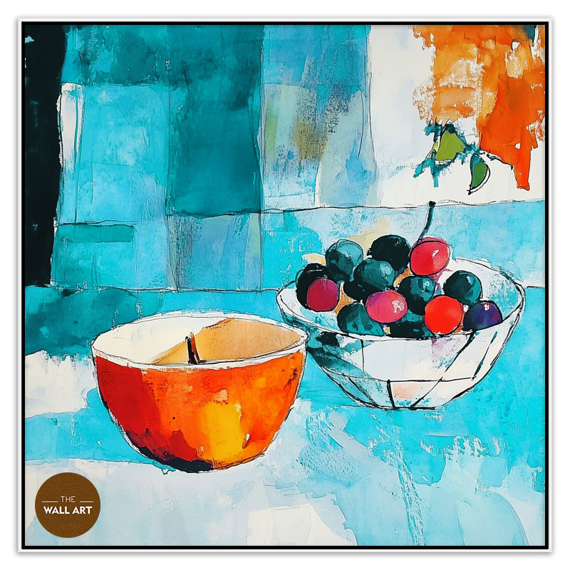 STILL LIFE OF GRAPE BOWL