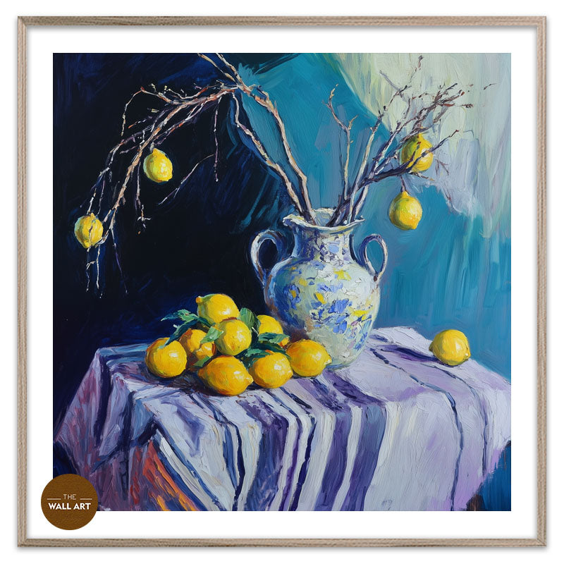STILL LIFE OF LEMON AND VASE II
