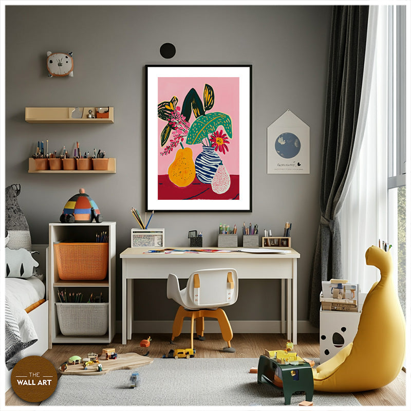 STILL LIFE OF PEAR AND VASE III