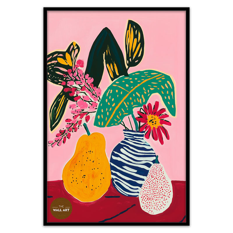 STILL LIFE OF PEAR AND VASE III