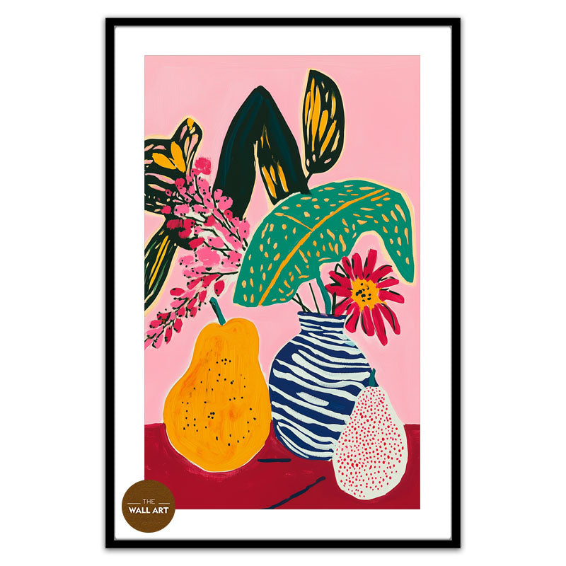 STILL LIFE OF PEAR AND VASE III