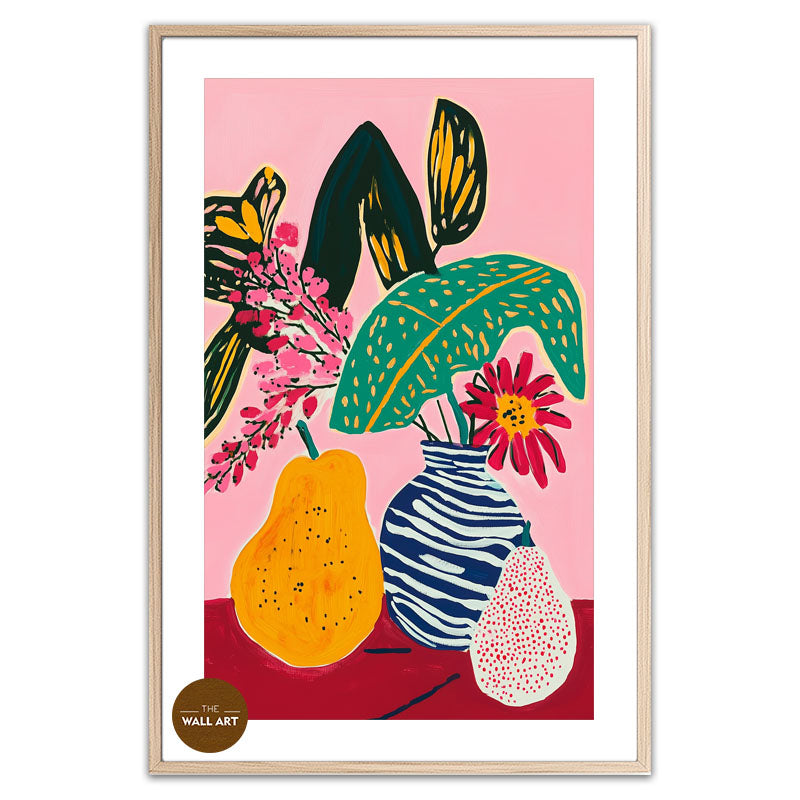 STILL LIFE OF PEAR AND VASE III