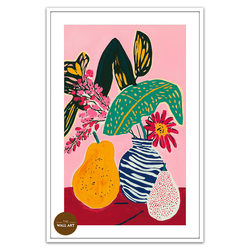 STILL LIFE OF PEAR AND VASE III