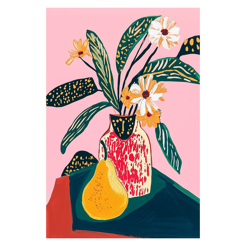 STILL LIFE OF PEAR AND VASE II