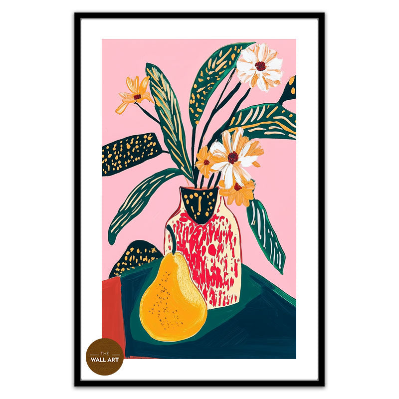 STILL LIFE OF PEAR AND VASE II
