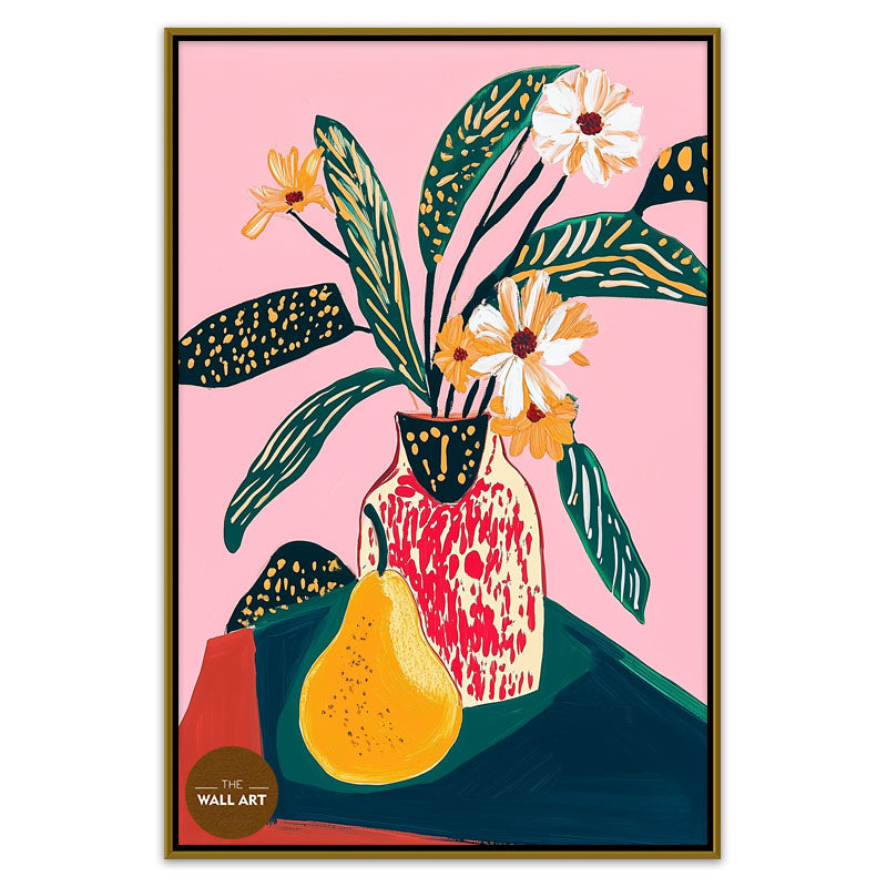 STILL LIFE OF PEAR AND VASE II