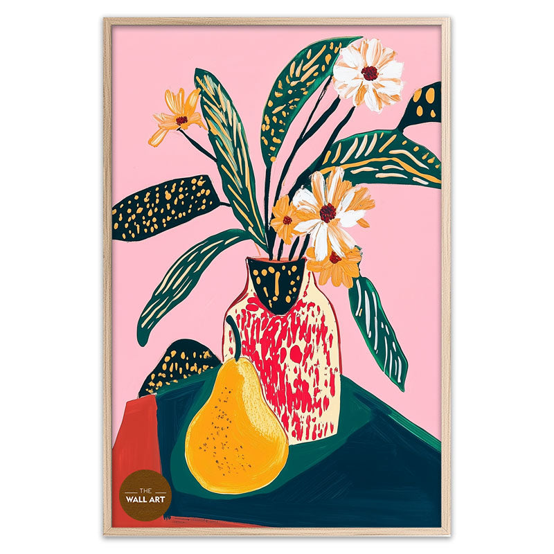 STILL LIFE OF PEAR AND VASE II