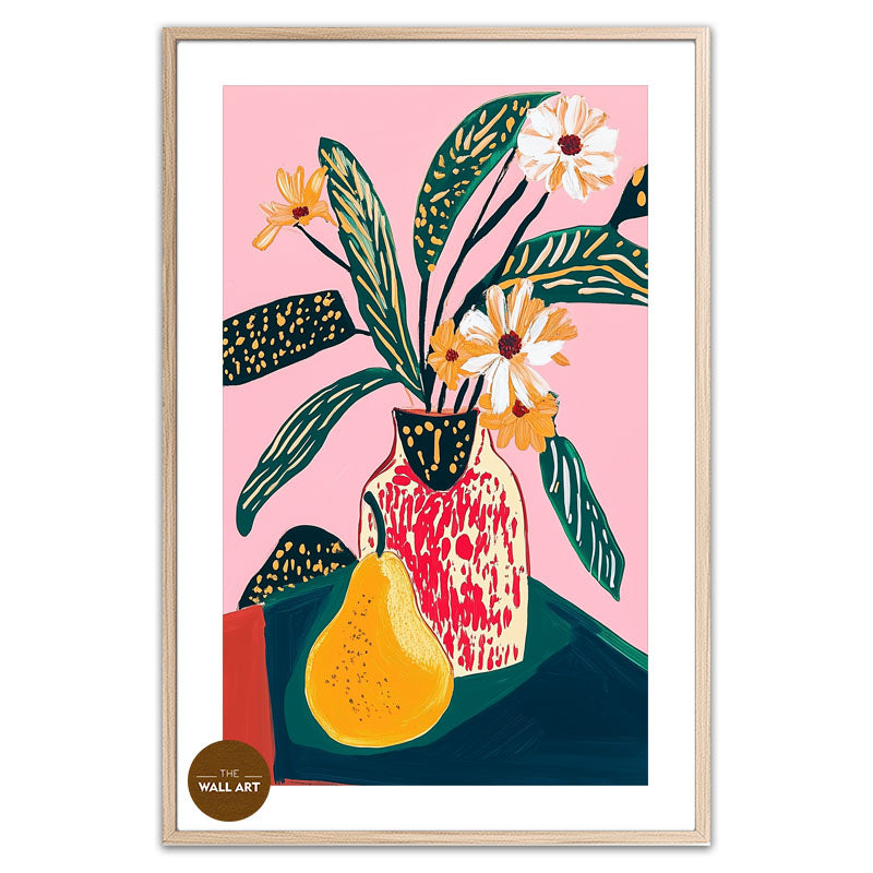 STILL LIFE OF PEAR AND VASE II