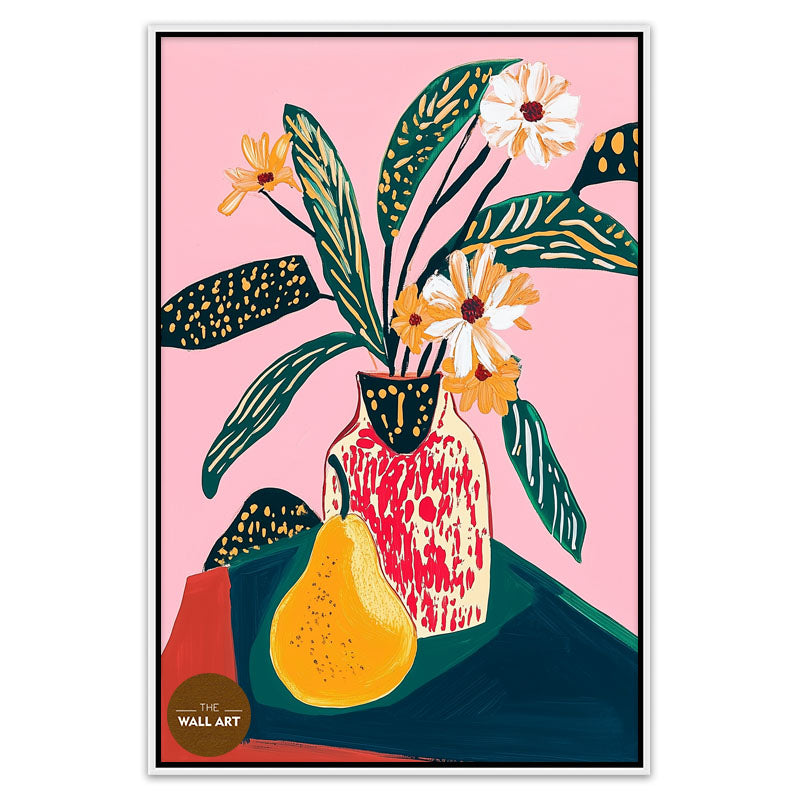 STILL LIFE OF PEAR AND VASE II