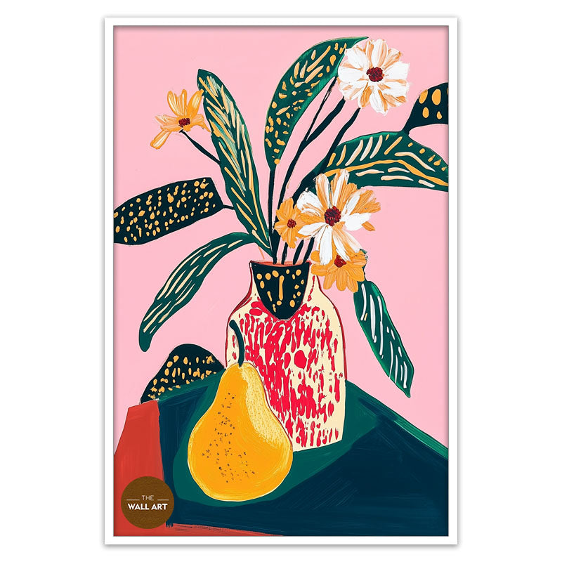 STILL LIFE OF PEAR AND VASE II