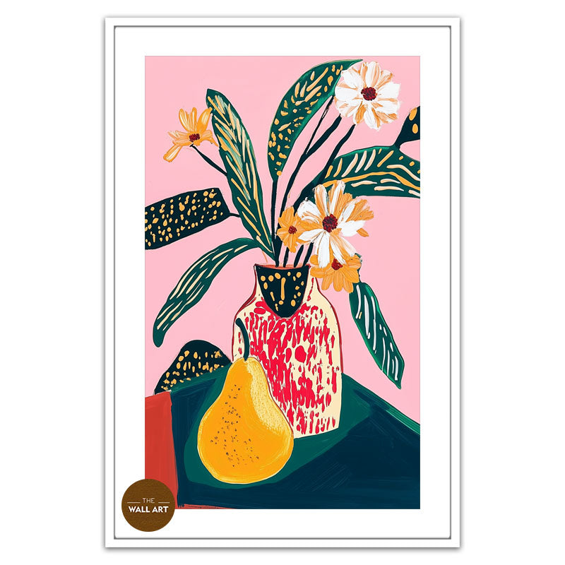 STILL LIFE OF PEAR AND VASE II