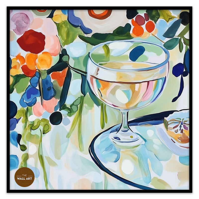 STILL LIFE OF WINE GLASS II