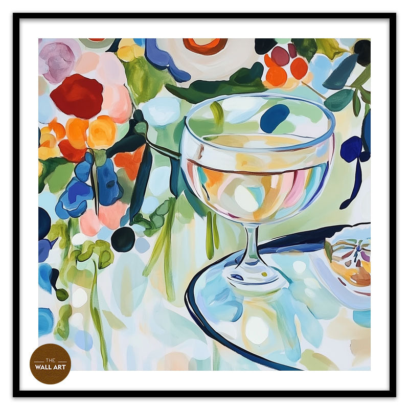 STILL LIFE OF WINE GLASS II