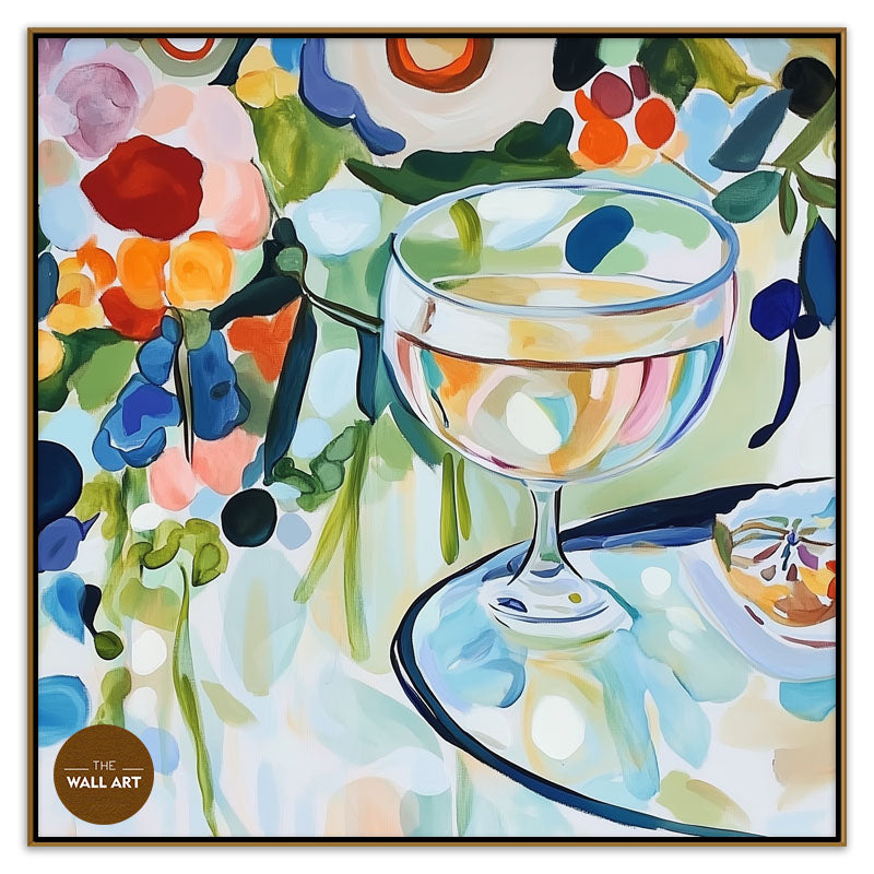 STILL LIFE OF WINE GLASS II