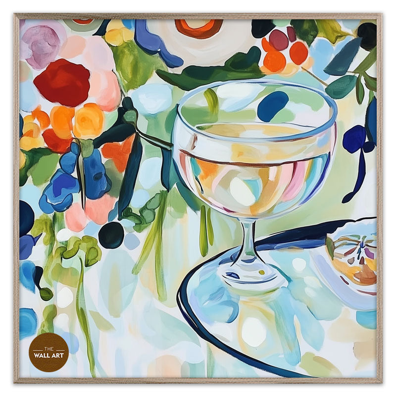 STILL LIFE OF WINE GLASS II