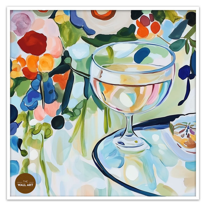 STILL LIFE OF WINE GLASS II