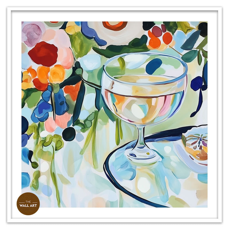 STILL LIFE OF WINE GLASS II