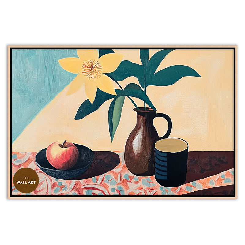 STILL LIFE OF YELLOW FLOWER