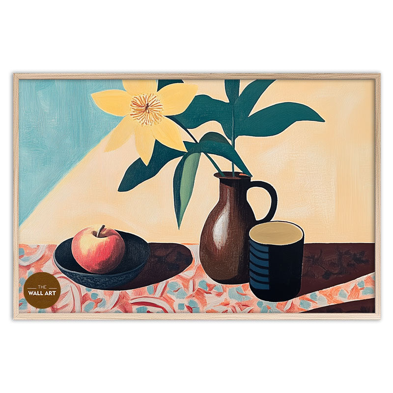 STILL LIFE OF YELLOW FLOWER