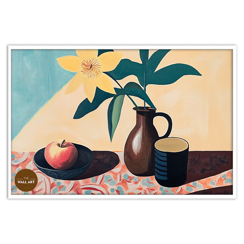 STILL LIFE OF YELLOW FLOWER