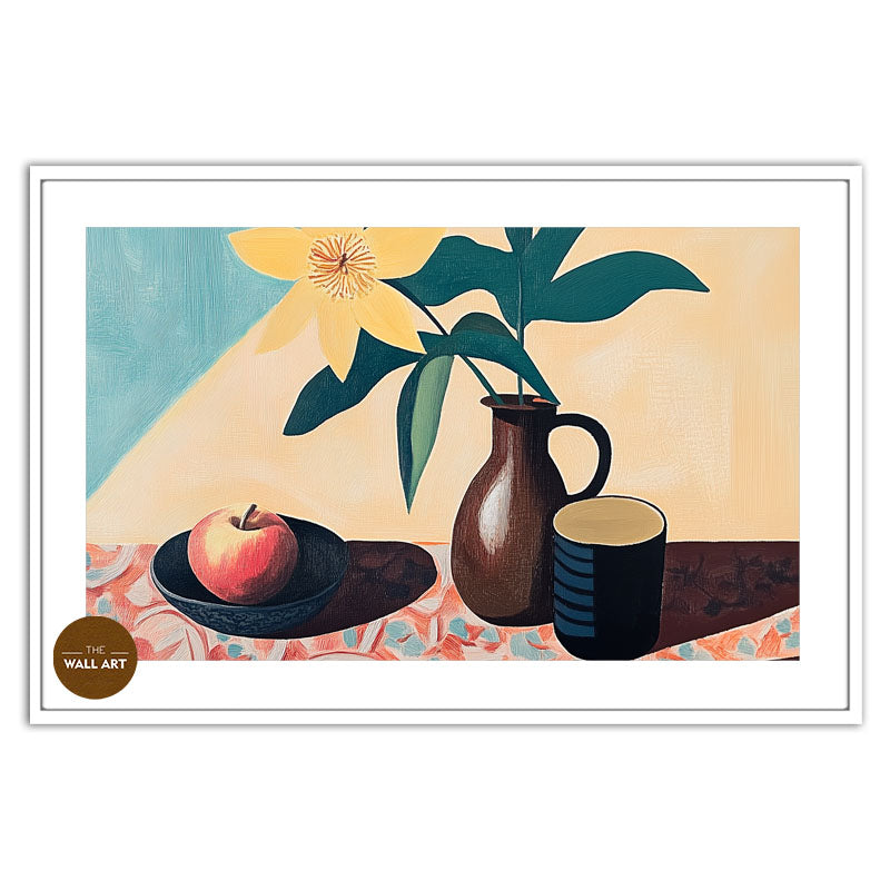 STILL LIFE OF YELLOW FLOWER
