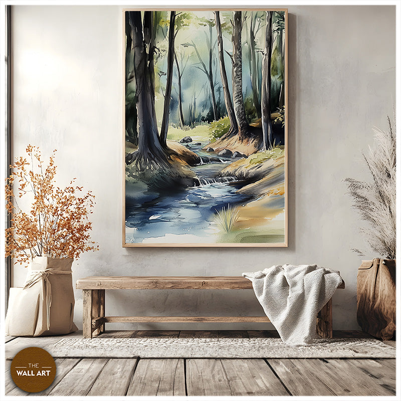 STREAM THROUGH FOREST III