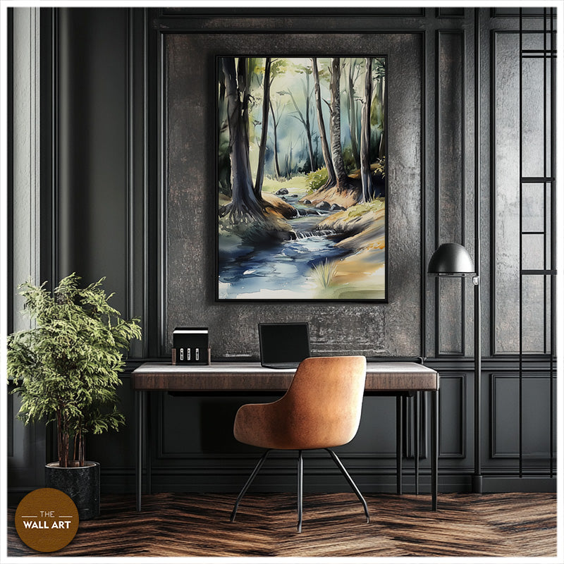 STREAM THROUGH FOREST III