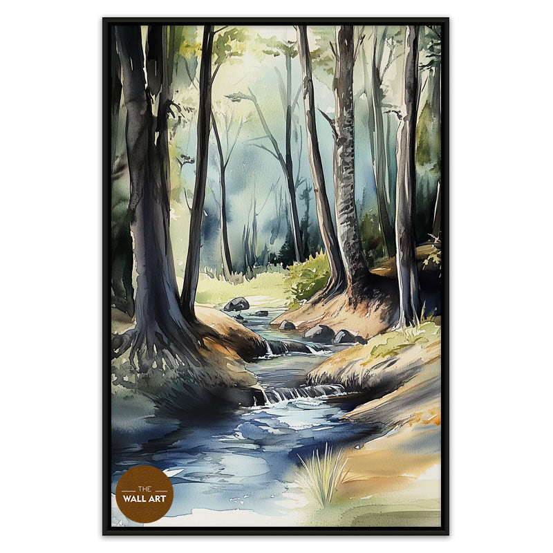 STREAM THROUGH FOREST III