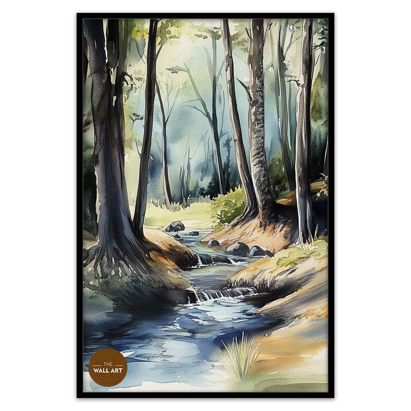 STREAM THROUGH FOREST III